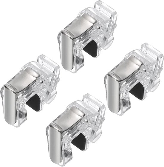 Spelontspanners Mobiel - Mobiele Game Triggers - Mobiel Gamers Helpen - Legering Vuurknoppen - 4.7-6.5 inch - Zilver van Merkloos