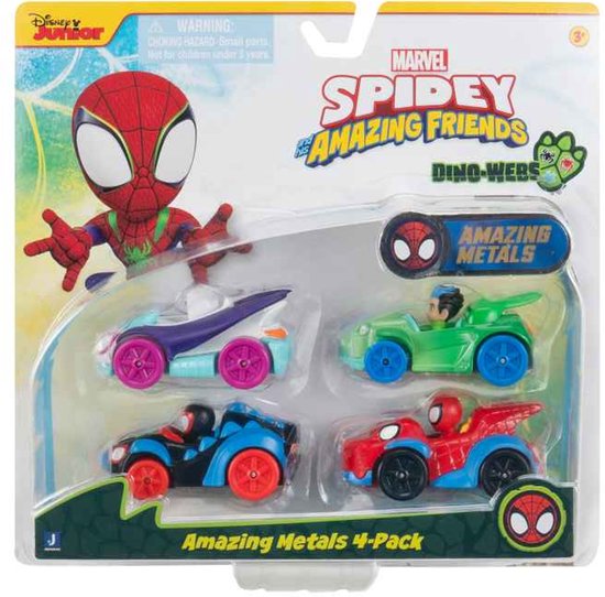 Spidey and His Amazing Friends - 4 Bundle Pack Amazing Metals van Merkloos
