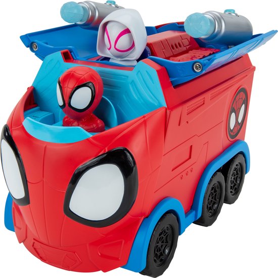 Spidey and His Amazing Friends Web Spinning Hauler van Marvel