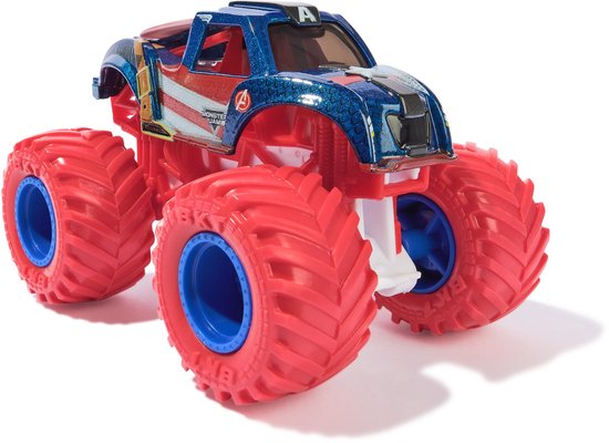 SPIN MASTER PACK VAN 5 MARVEL VOERTUIGEN DIE-CAST 1:64 Monster Jam van Spin Master