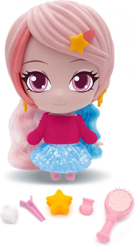 Splash Toys Superfancy Kaphoofd Fancy Meisjes 29,5 Cm Roze 6-delig van Splash-Toys