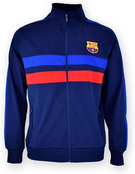 Sport Jas FC Gelicenseerd voor Volwassenen Blauw Marine Maat S van Merkloos