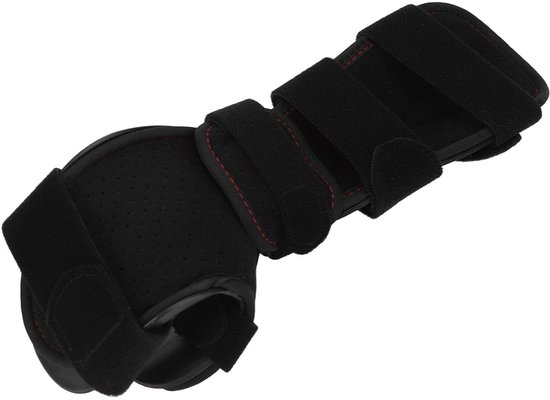 Stabiele Ondersteuning Beroerte Handspalk, Regelbare Verwijderbare Zachte Rust Handbrace, Gewrichtsverstuiking Tendinitis Spalken(S-rechts)
