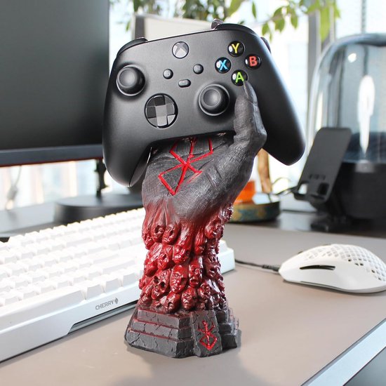 Standaard voor koptelefoon en controller - Rood-zwart, ideaal voor gaming decoratie van Merkloos