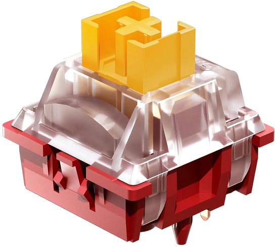 Stille Lineaire Mechanische Toetsenbord Schakelaars (70 stuks) - 3-Pin Gaming Key Switch voor DIY Keyboards van Merkloos