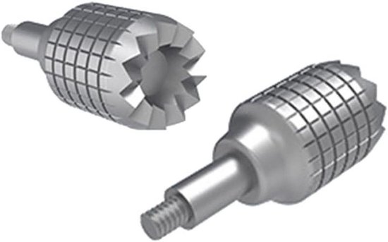 Stuurknuppel Set - Joysticks - Precisie Besturing - Afneembaar Ontwerp - 2x 0.8 cm - Zilver