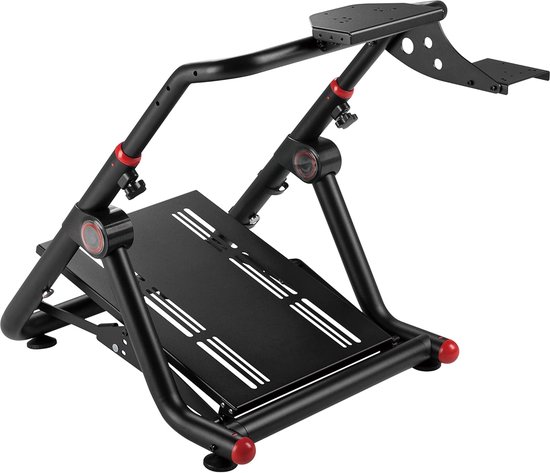 Stuurstandaard - Race simulator - Realistisch Racen - Verstelbaar Ontwerp - 89.5 cm - Zwart
