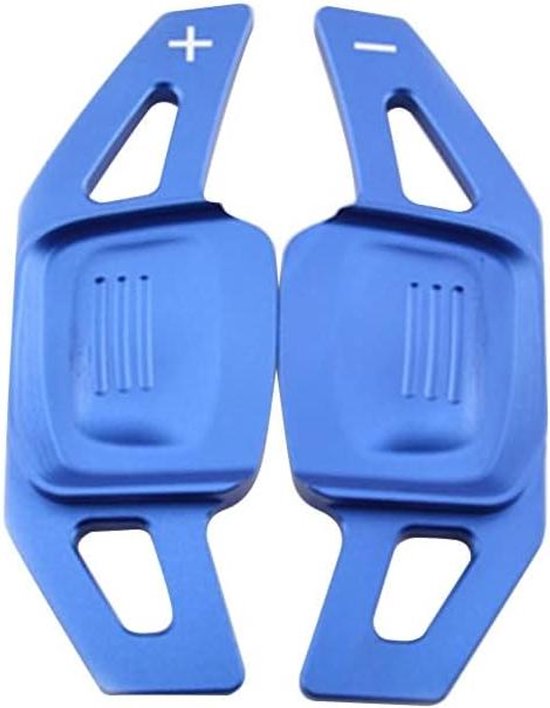 Stuurwiel Schakelflippers - Paddleshifters Aluminium - Verbeter Rijervaring - Directe Montage - Set van 2 - Blauw