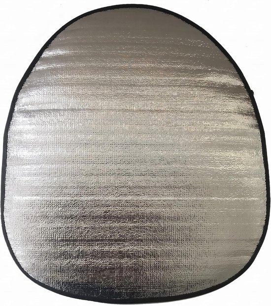 Stuurwiel Zonnescherm Auto, Zonwering Stuurhoes 40 cm Universeel, Zilver