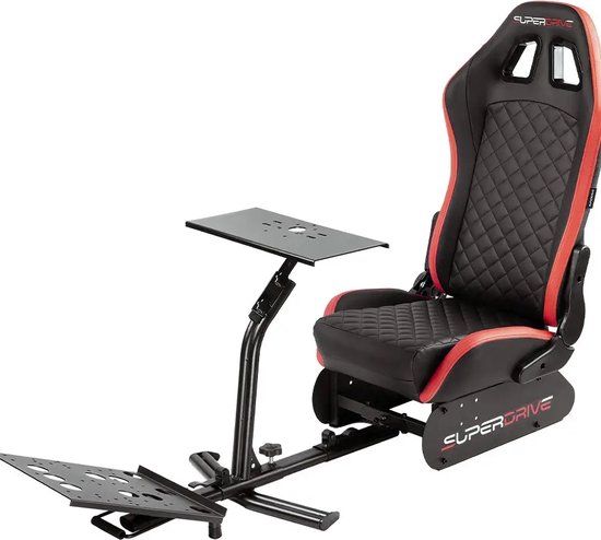 Subsonic Superdrive Racing Cockpit - Racestoel - Voor Playstation, Xbox, PC - SA5616 van Subsonic