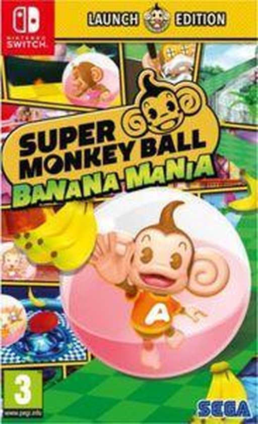 Super Monkey Ball Banana Mania - Launch Edition van Sega