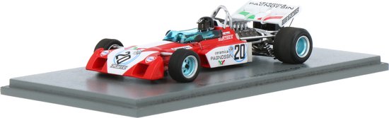 Surtees TS9B Spark Modelauto 1:43 1972 Andrea de Adamich Surtees S3992 Argentinean GP Schaalmodel van Surtees