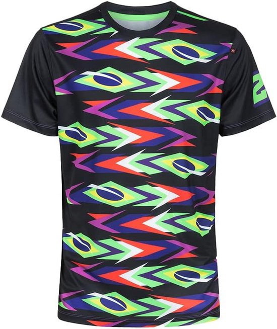 T-shirt voor Heren Meerkleurig Maat XL van Merkloos