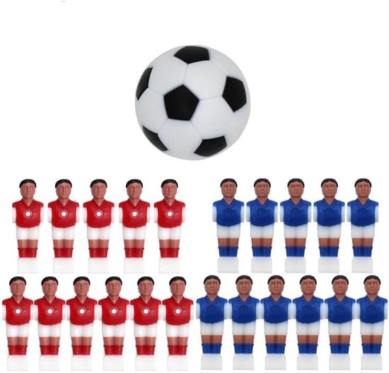 Tafel Voetbal Man 2 Team Tafel Voetbal Voetbal Figuren met Voetbal voor Tafel Gaming Tafelblad Games
