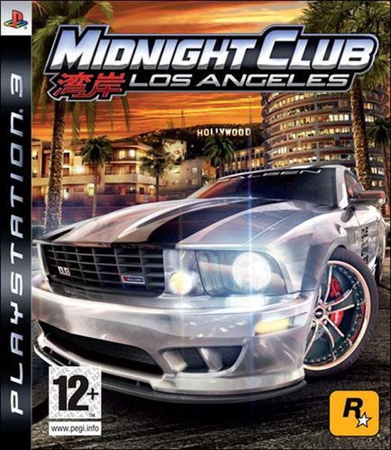 Take-Two Interactive Midnight Club: Los Angeles, PlayStation 3, T (Tiener) van Rockstar Games