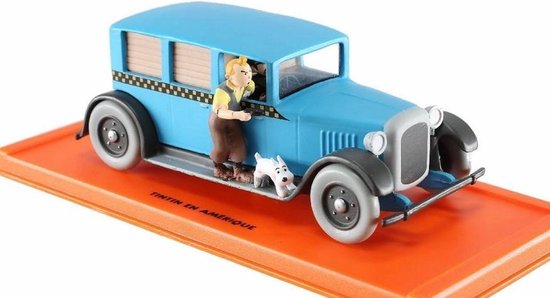 Taxi 1929 Kuifje in Amerika – Atlas 1:43 - Modelauto - Schaalmodel - Miniatuurauto - Model auto van Atlas