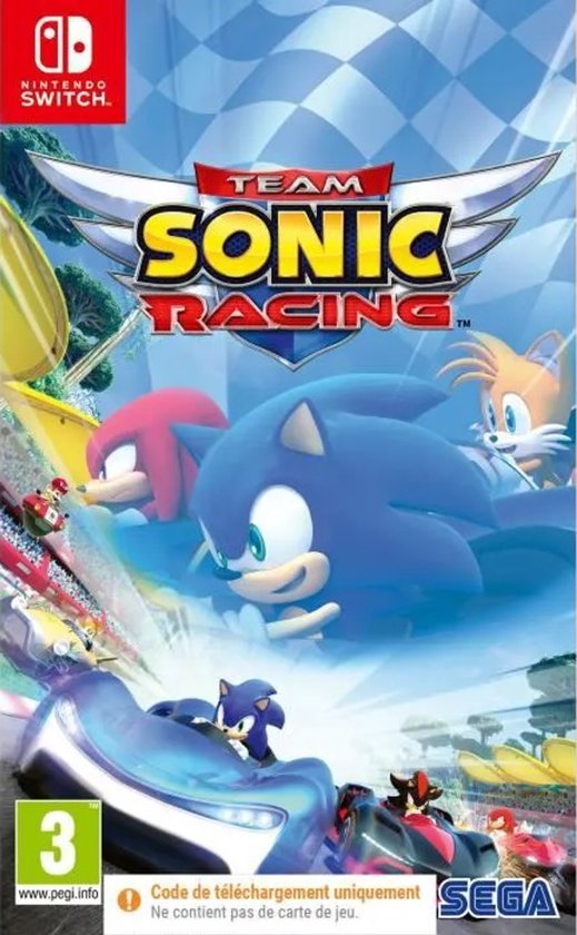 Team Sonic Racing – Nintendo Switch (Code-in-a-box) van Sega