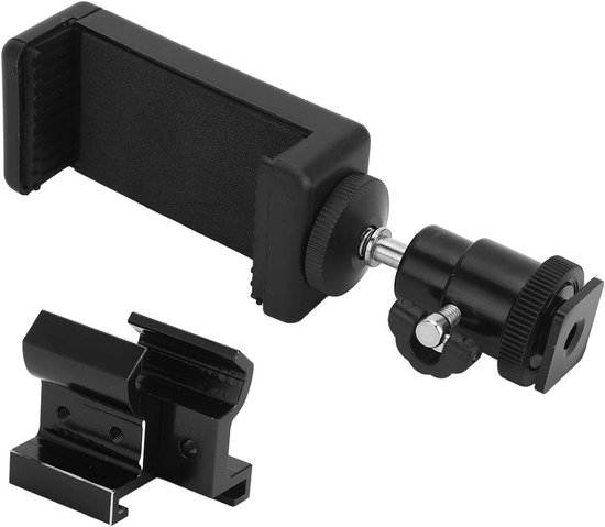 Telefoonstandaard Afstandsbediening - Mobiele Telefoonhouder - RC Auto Besturen - Robuuste Aluminium Basis - 16 x 11 x 3 cm
