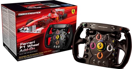 Thrustmaster Ferrari F1 Racestuur Add-On - Geschikt voor PC, PS4, PS5, Xbox One en Series X|S van Thrustmaster