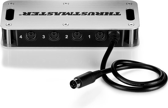 Thrustmaster Sim Hub - tot 4 Thrustmaster-add-ons gelijktijdig aansluiten op compatibele Thrustmaster-racestuur van Thrustmaster