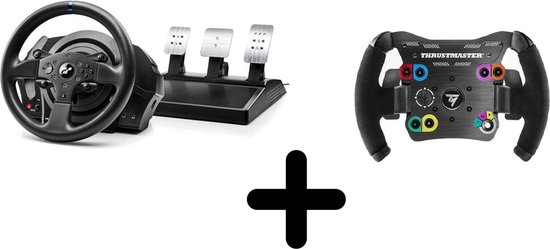 Thrustmaster T300 RS GT Racestuur + Thrustmaster TM Open Wheel- Add-On - PC - PS5 - PS4 + PS3 van Thrustmaster