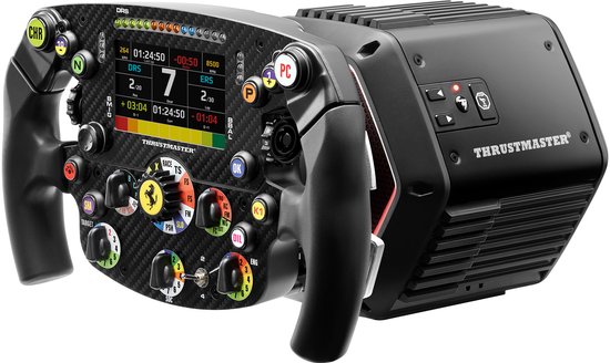 Thrustmaster T818 + SF25 Formula Wheel Bundle - Direct Drive Racing Wheelbase - 10 Nm Force Feedback - Ferrari SF25 Edition - PC van Thrustmaster
