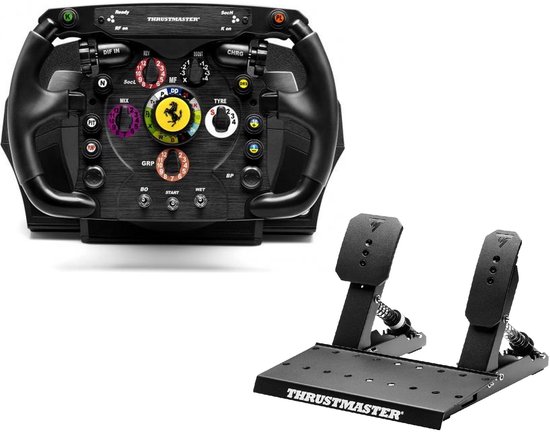 Thrustmaster TX Servo Base + Ferrari F1 Wheel Add-On + Raceline Pedals LTE - Racing Sim Bundle voor Xbox & PC van Thrustmaster
