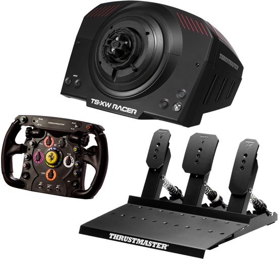 Thrustmaster XW Servo Base + F1 Add-On + Raceline Pedals III – Premium Racing Bundel voor Xbox & PC van Thrustmaster