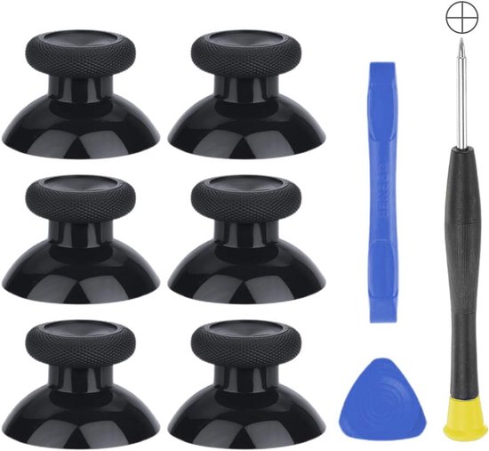 Thumbsticks voor PS5-controller - 3 paar vervangende analoge sticks met tools van Merkloos