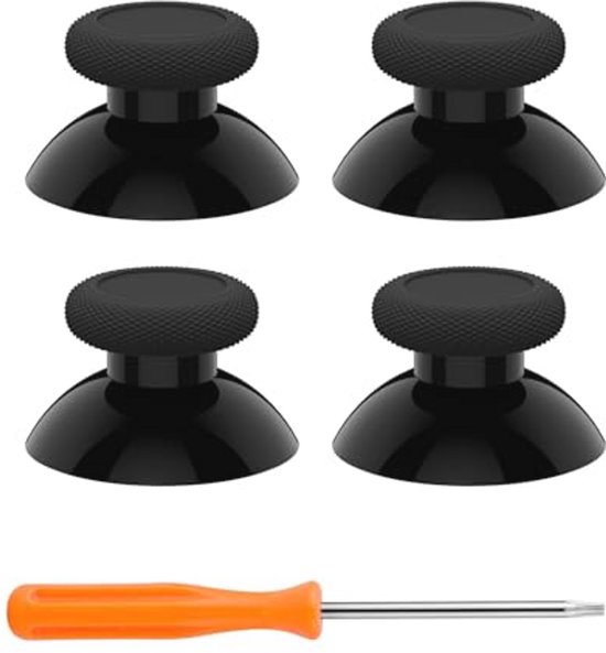 Thumbsticks voor Xbox Series X/S en Xbox One Controller - Interchangeable Joystick Caps - Zwart