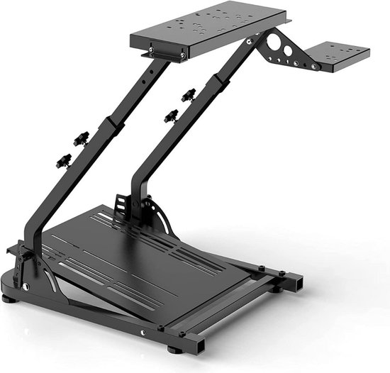 Thuys -Wheel Stand – Voor Racestuur - Standaard Houder - Race Cockpit - Opvouwbaar - In Hoogte Verstelbaar - Zwart van Thuys