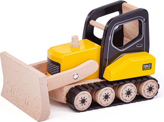 Tidlo Houten Bulldozer van Tidlo