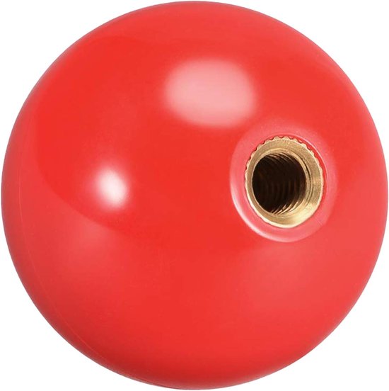 Timebid 35 MM Joystick Ball Top Handvat Rocker | M6 Schroef Hoofd Arcade Game Joysticks Eenvoudig te installeren Vervanging DIY Onderdelen Rood van Merkloos