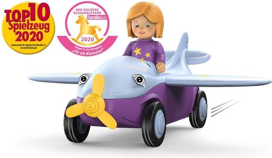 Toddys Speelgoedauto Conny Junior 21 Cm Blauw/paars 2-delig van Siku