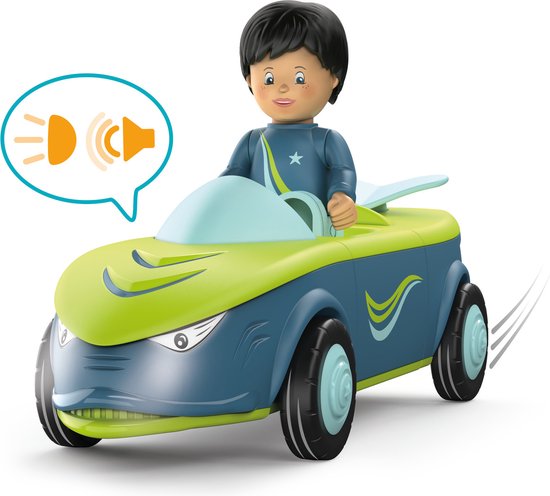 Toddys Speelgoedauto Dave Junior 19 Cm Blauw/groen 2-delig van Siku