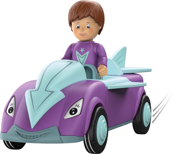 Toddys Speelgoedauto Jim Junior 19 Cm Blauw/paars 2-delig van Siku