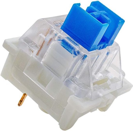 Toetsenbord Schakelaars - Vervangbare Keys - Mechanisch Gaming - 3-pins RGB - 65 Stuks - Blauw van Merkloos