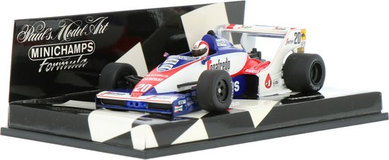 Toleman TG183 B Minichamps Modelauto 1:43 1984 Johnny Cecotto Toleman Group Motorsport 430830020 van Minichamps