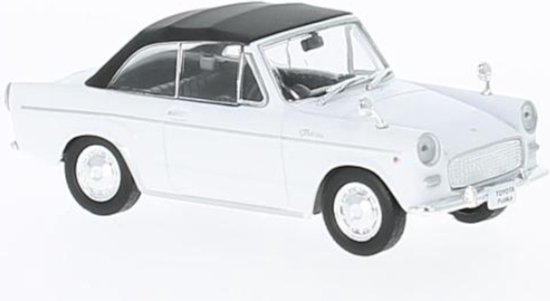 Toyota Publica Conver 1964 Wit - Model 1/43 - First:43 van Toyota