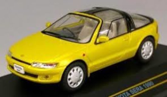 Toyota Sera 1990 Groen - Model 1/43 - First:43 van Toyota