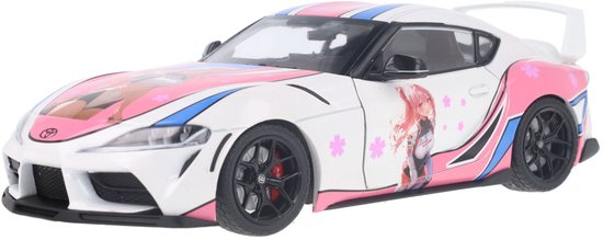 Toyota Supra GR Works Itasha modelauto 1:18 van Toyota