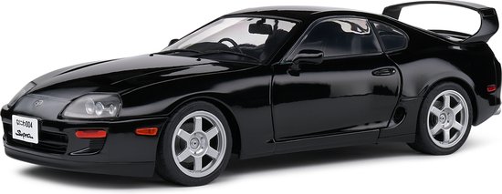 Toyota Supra MK4 modelauto 1:18 zwart van Merkloos