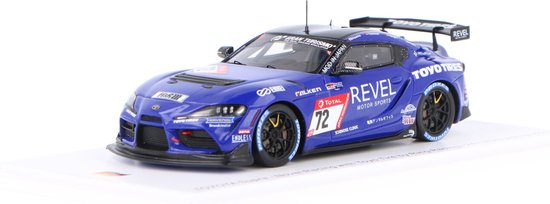 Toyota Supra Spark Modelauto 1:43 2021 Tohjiro Azuma / Michael Tischner / Heiko Toenges / Turbo van Toyota