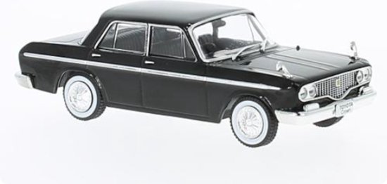 Toyota Toyopet Crown 1962 Zwart - Model 1/43 - First:43 van Toyota