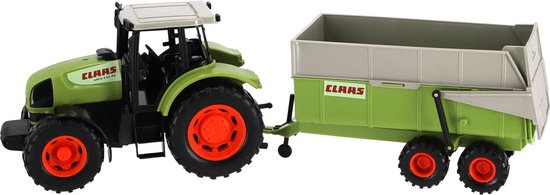 Tractor CLAAS Ares Met Aanhanger van Claas