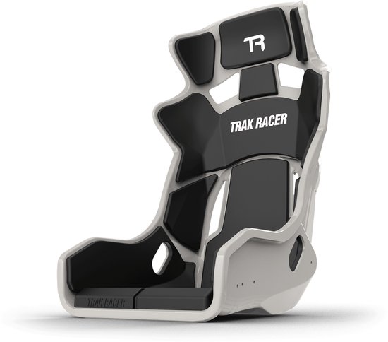 Trak Racer- Grijze GT-stijl TR-serie glasvezelstoel - alleen stoel van Trak Racer