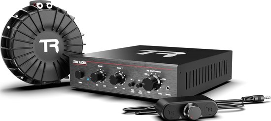 Trak Racer- Haptic Bass Shaker Kit met 200W monobasversterker en 100W shaker van Merkloos