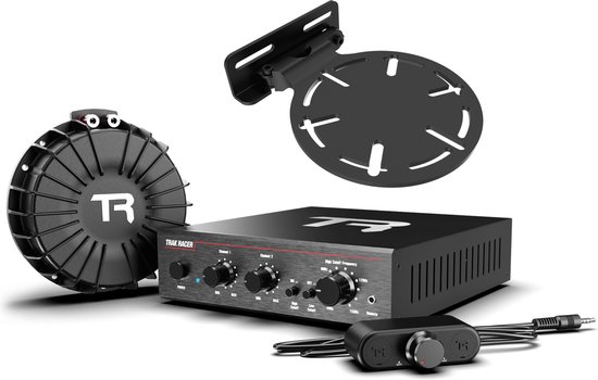 Trak Racer- Haptische bas-shakerkit met 200W-versterker, 100W-shaker en shakerhouder van Merkloos