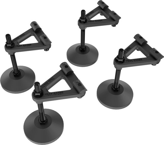 Trak Racer- Verstelbare poten en rubberen voetjes (set van 4) V2 van Merkloos