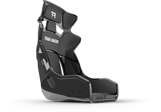 Trak Racer- Zwarte GT-stijl TR-serie glasvezelstoel - alleen stoel van Merkloos